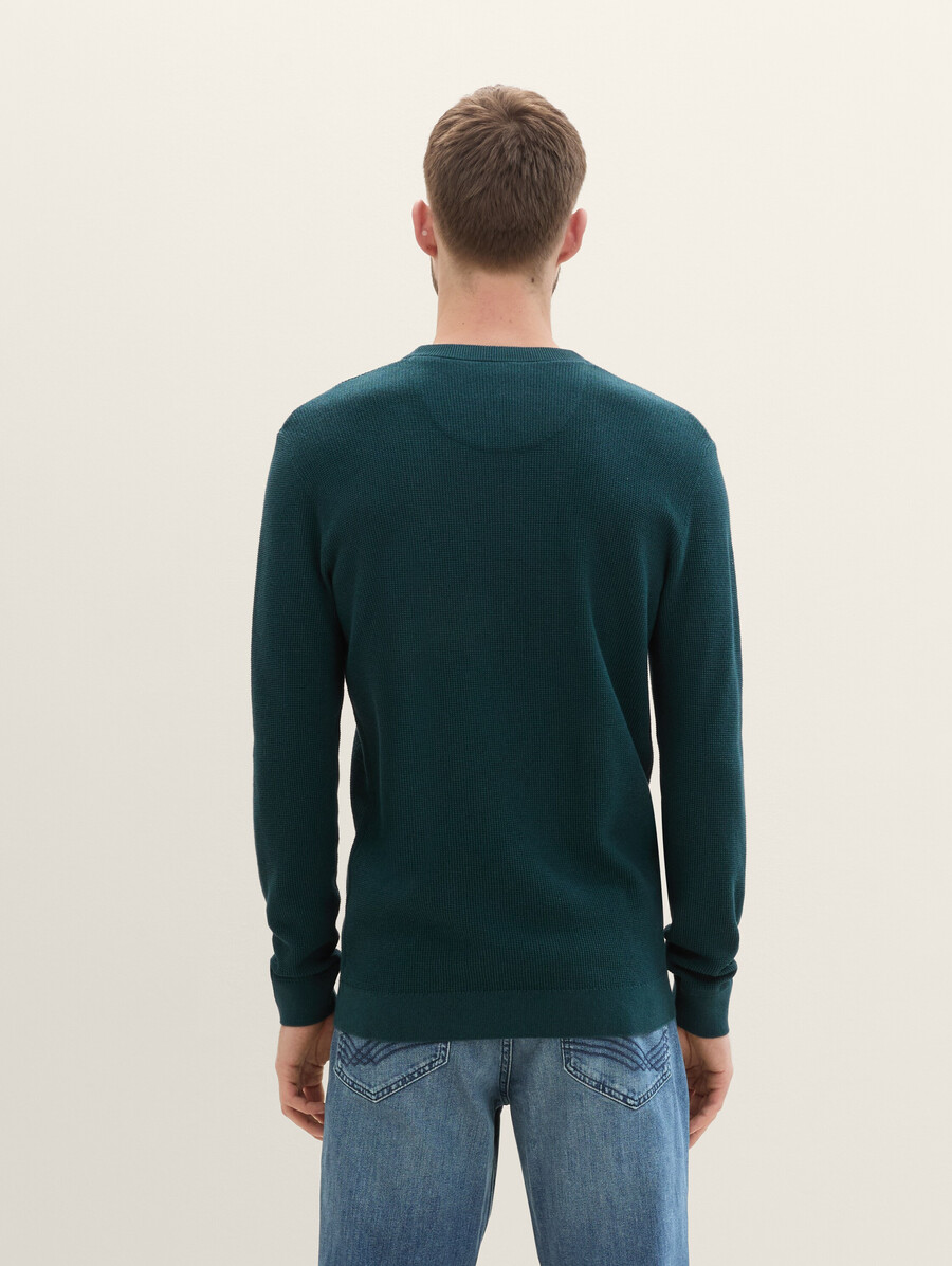 maglione in maglia di cotone