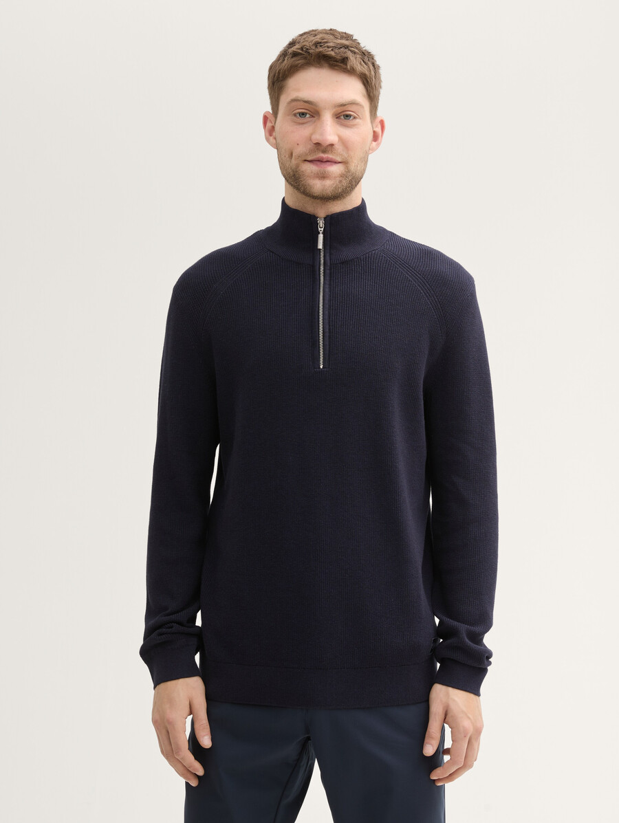 pantaloni in maglia testurizzata