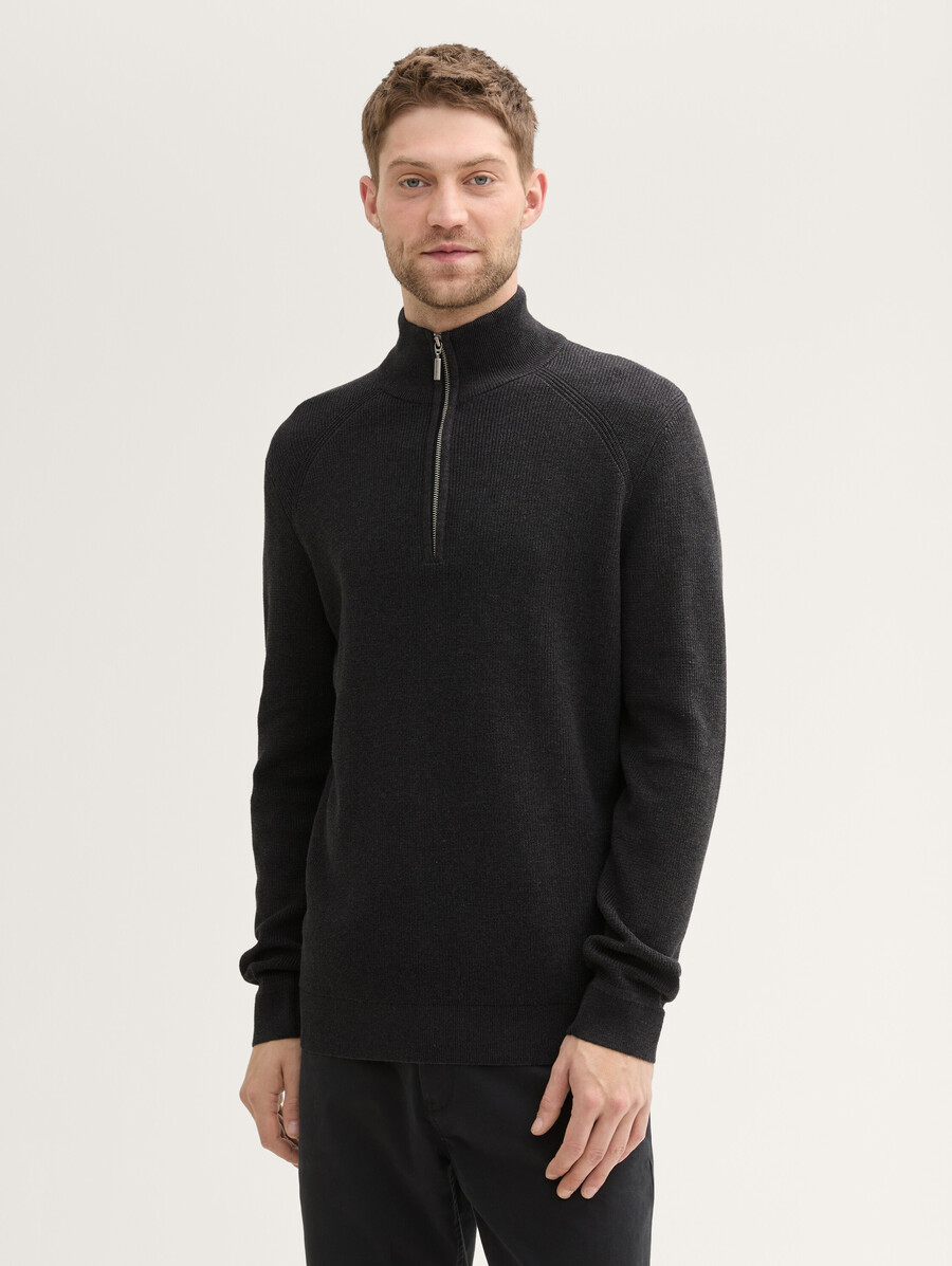 pantaloni in maglia testurizzata