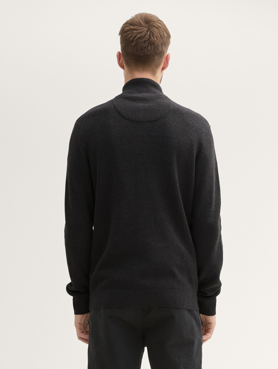 pantaloni in maglia testurizzata