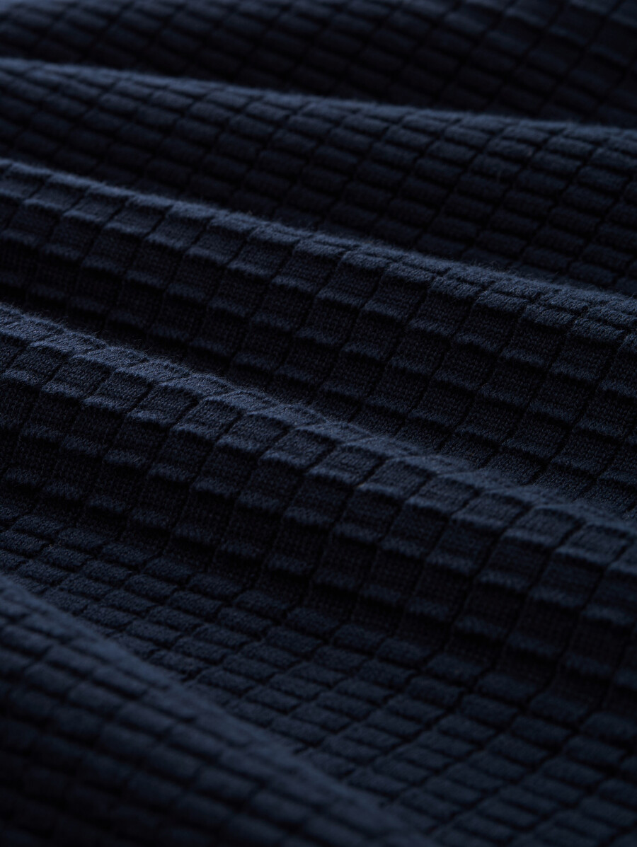 maglione lavorato a maglia in cotone dalla vestibilità regolare