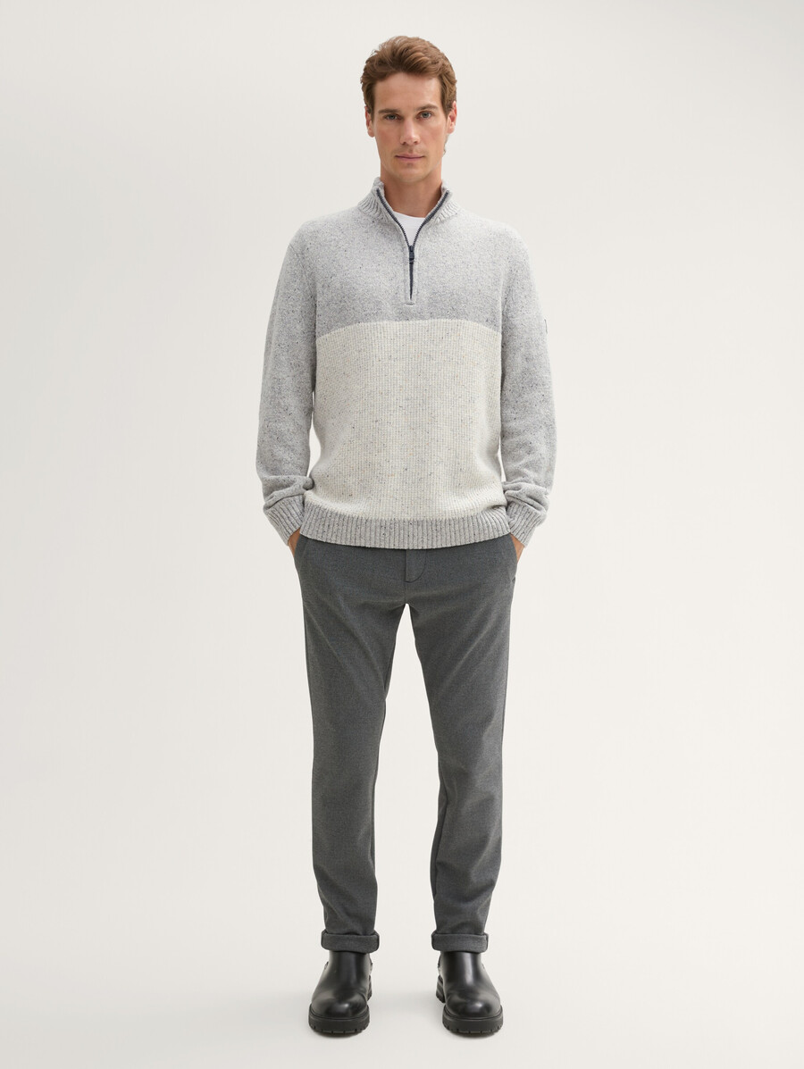 maglione lavorato a maglia troyer