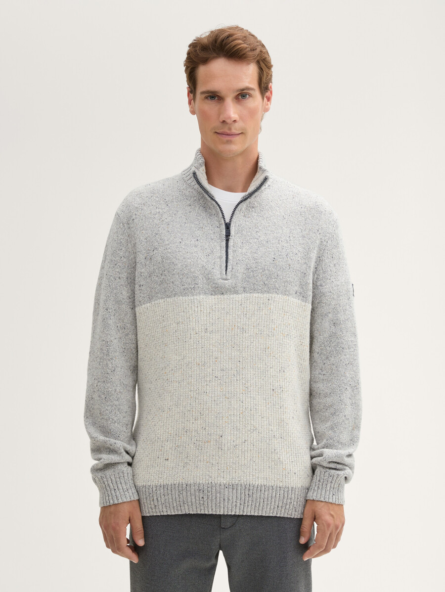maglione lavorato a maglia troyer