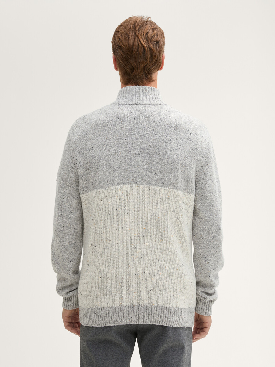 maglione lavorato a maglia troyer