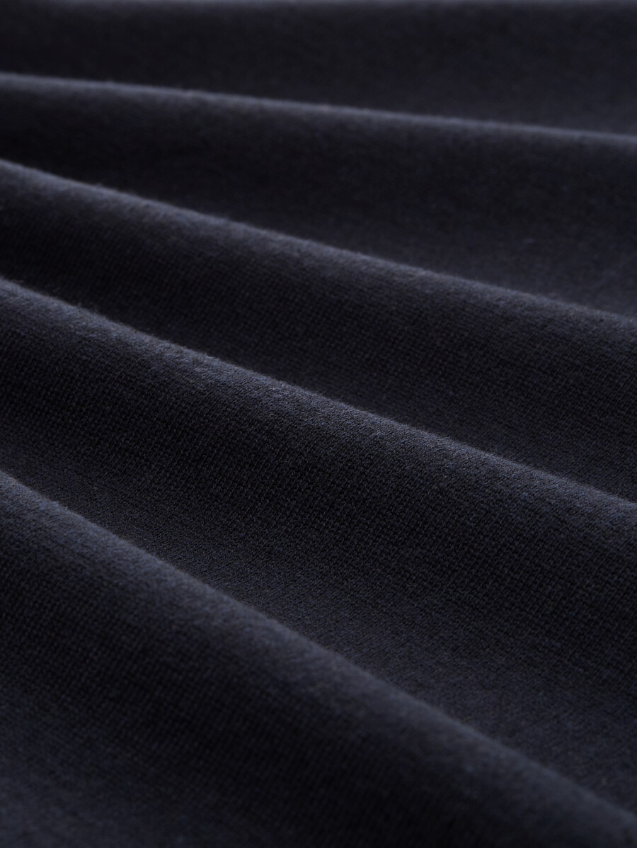taglie forti - maglione dolcevita in cotone basico