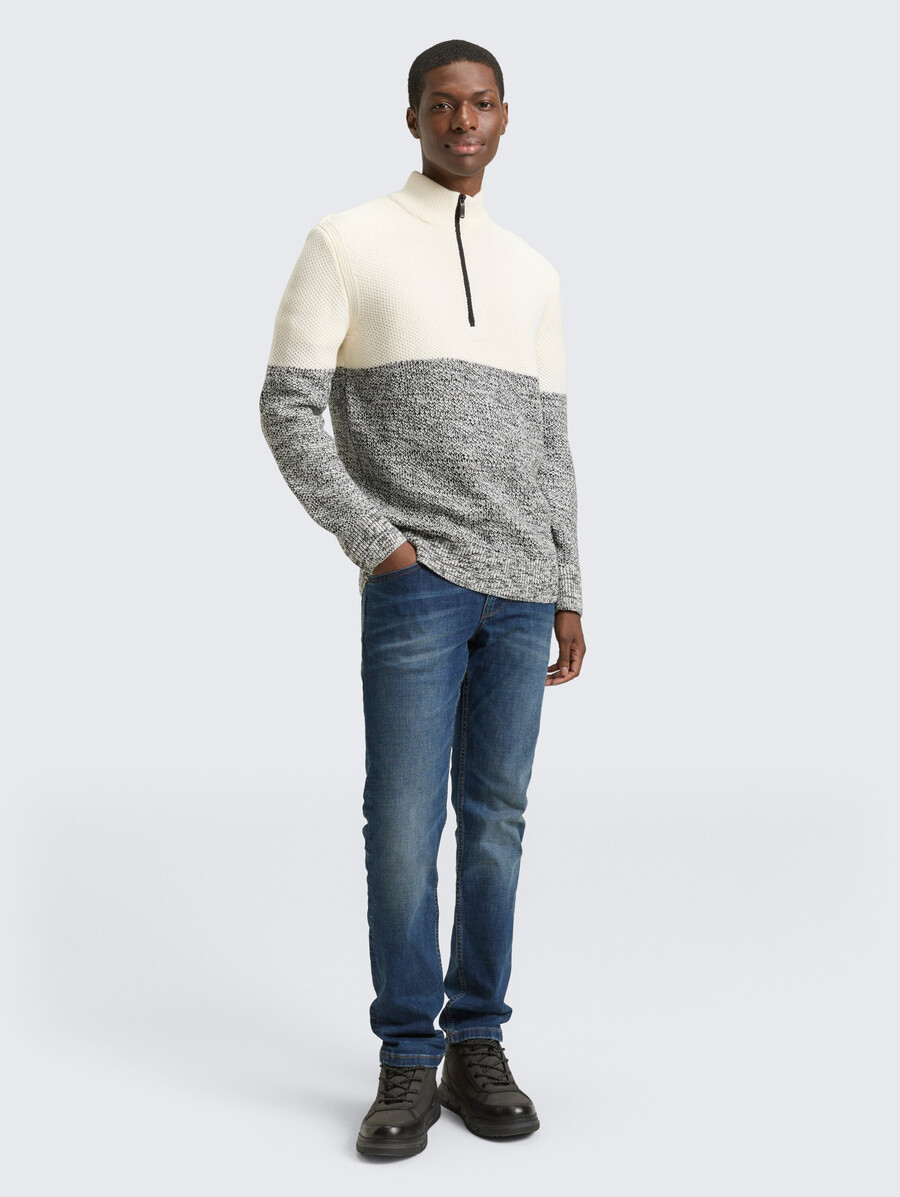 maglione lavorato a maglia troyer