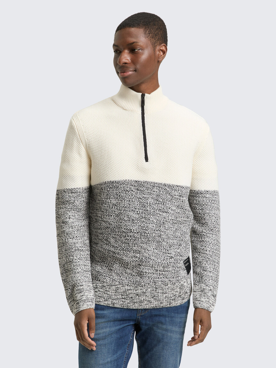 maglione lavorato a maglia troyer