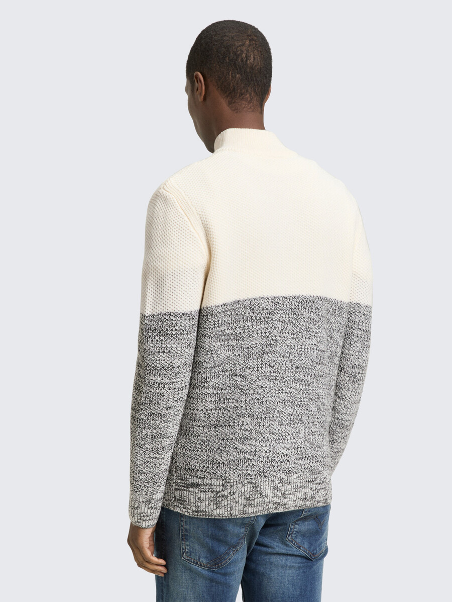 maglione lavorato a maglia troyer