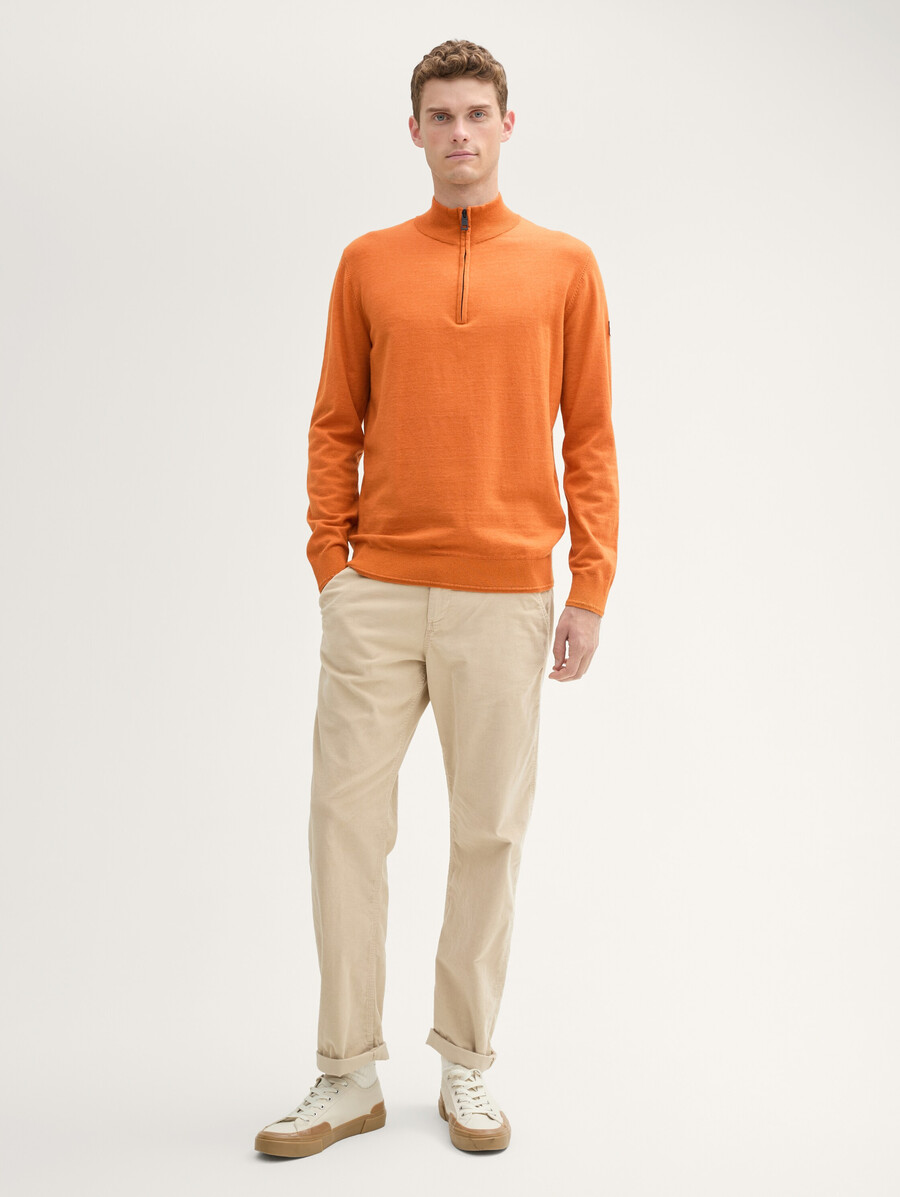 maglione lavorato a maglia troyer