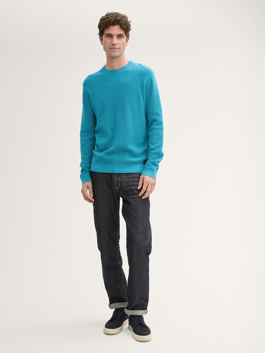 maglione in maglia di cotone
