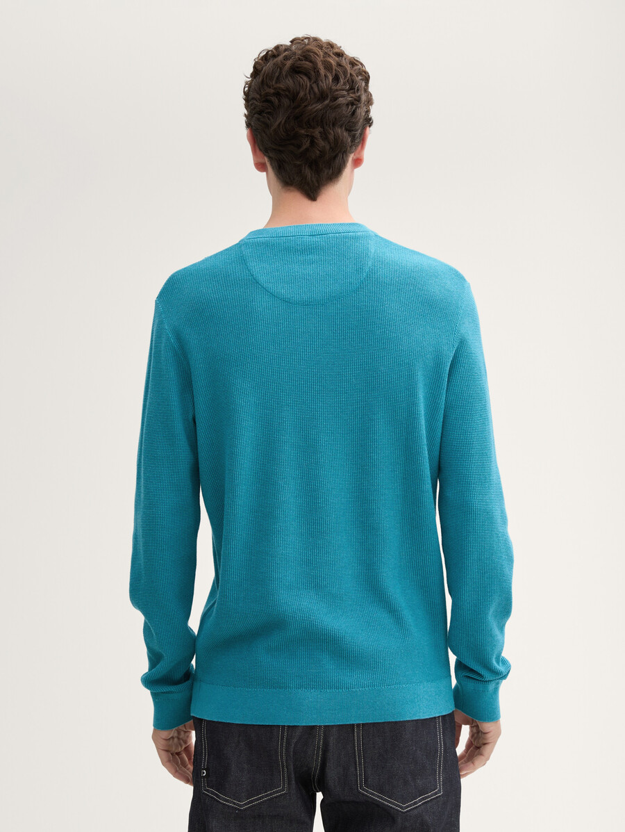 maglione in maglia di cotone