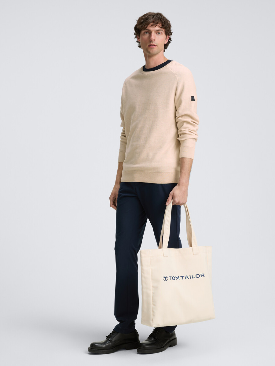 maglione in maglia di cotone