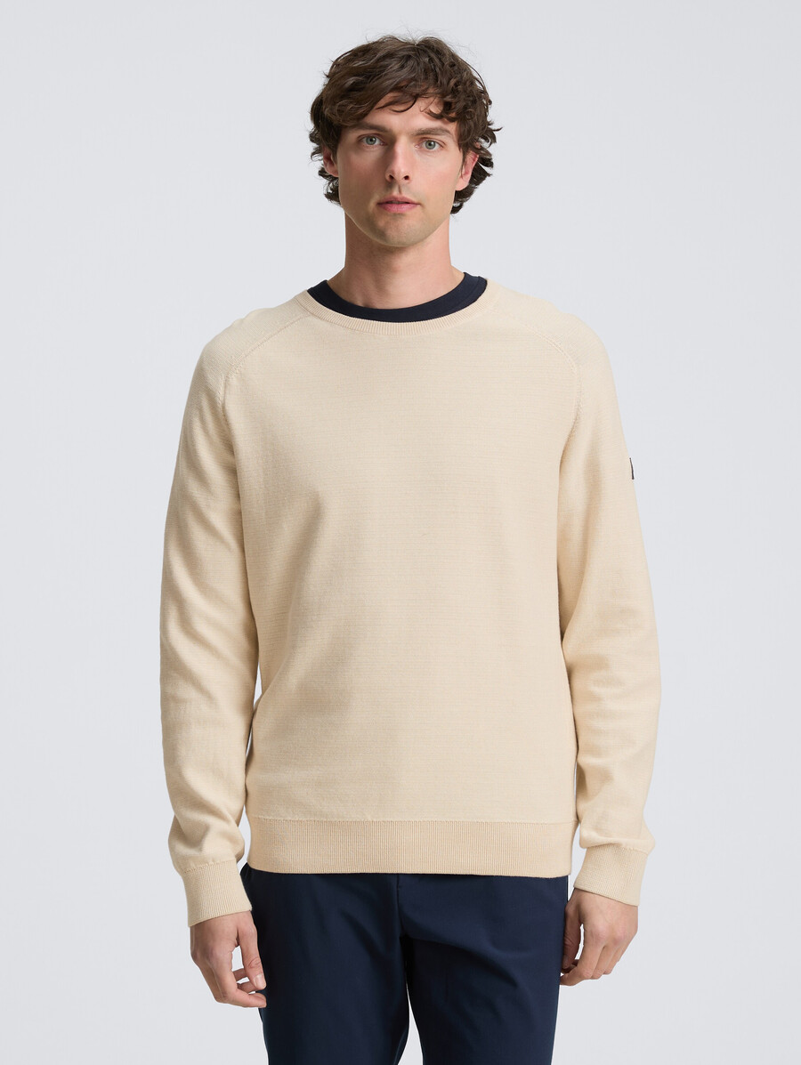 maglione in maglia di cotone