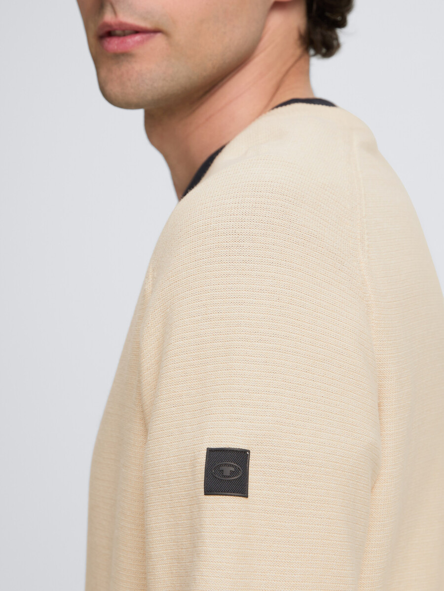 maglione in maglia di cotone