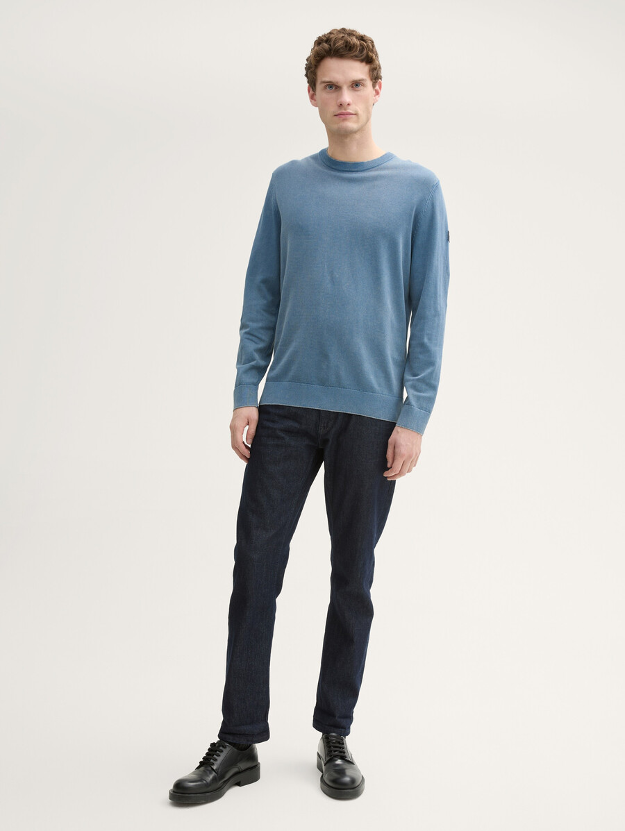 maglione in maglia di cotone
