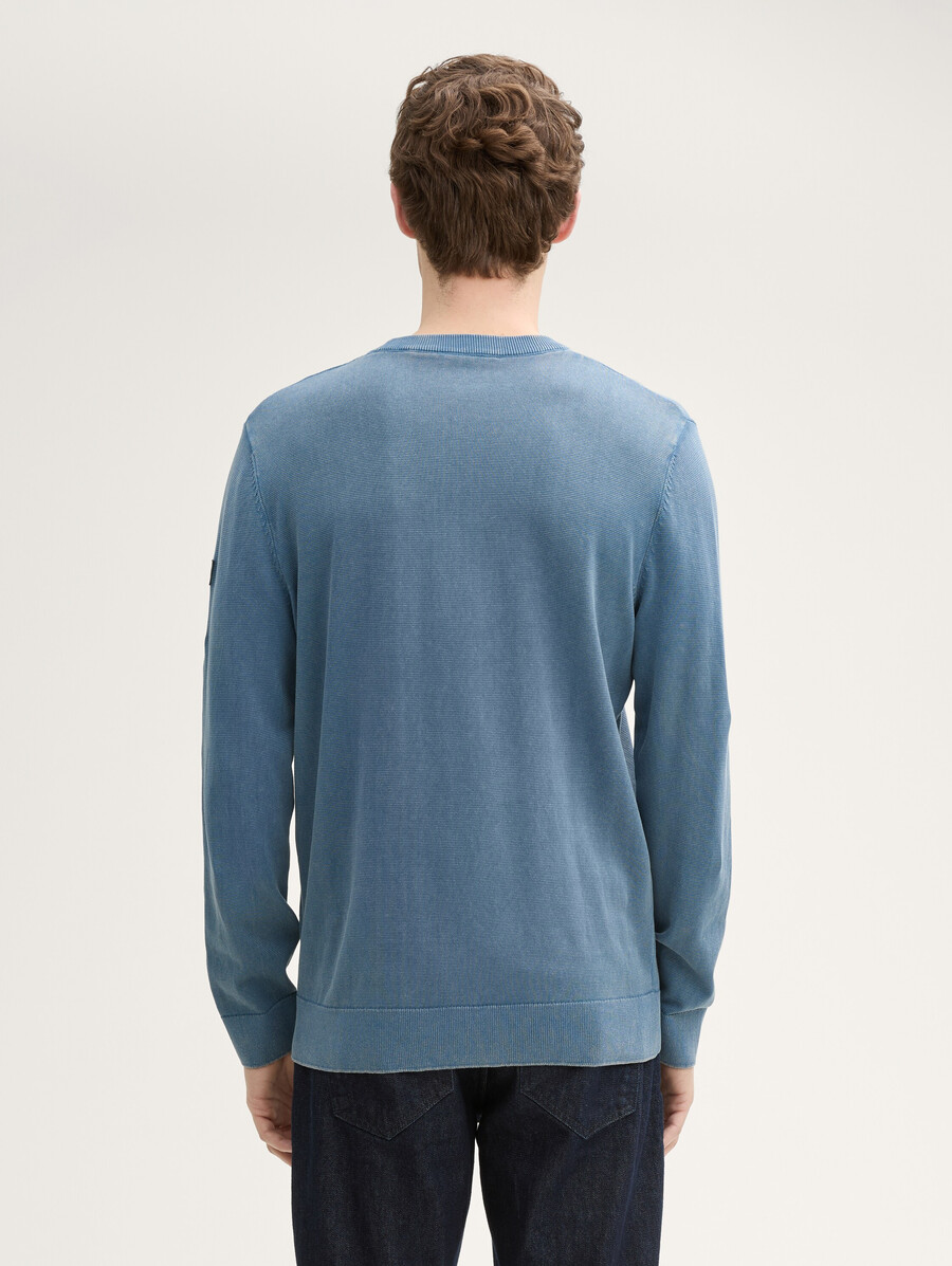 maglione in maglia di cotone