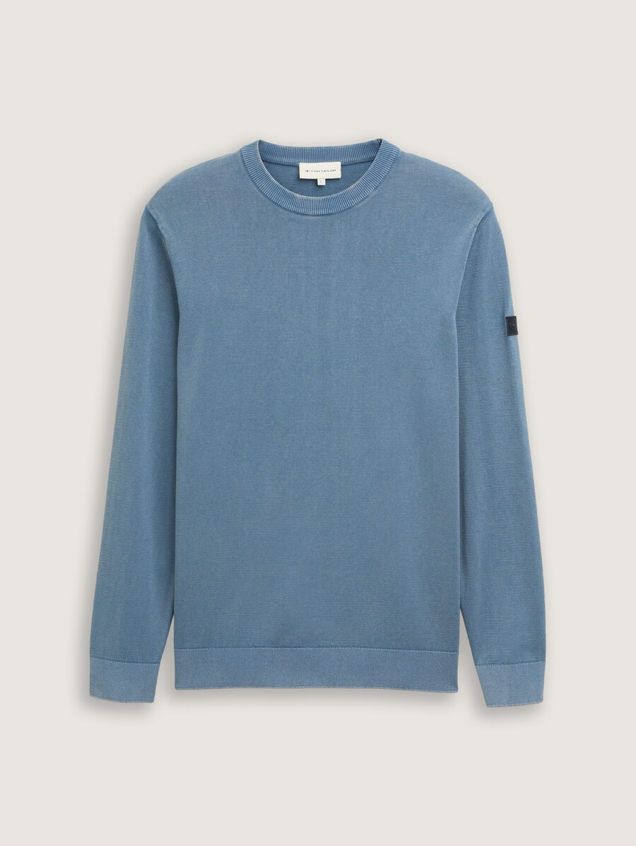maglione in maglia di cotone