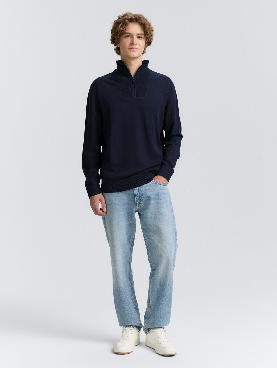 maglione in maglia di cotone