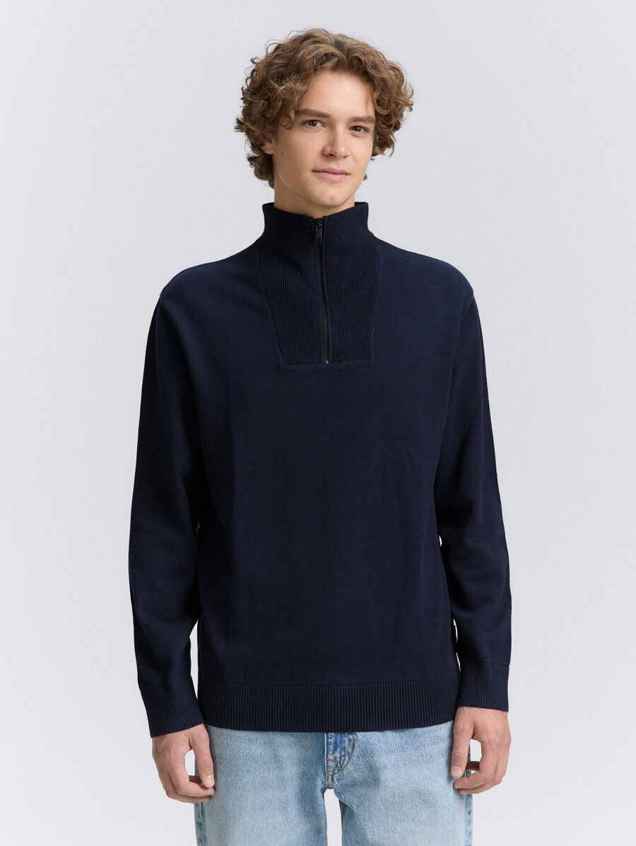 maglione in maglia di cotone