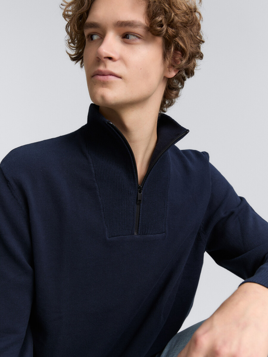 maglione in maglia di cotone