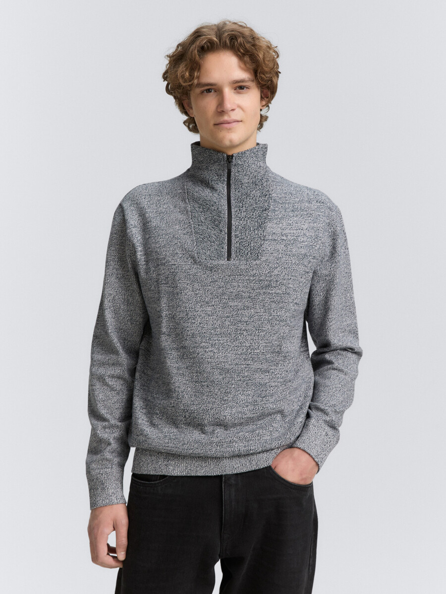 maglione in maglia di cotone