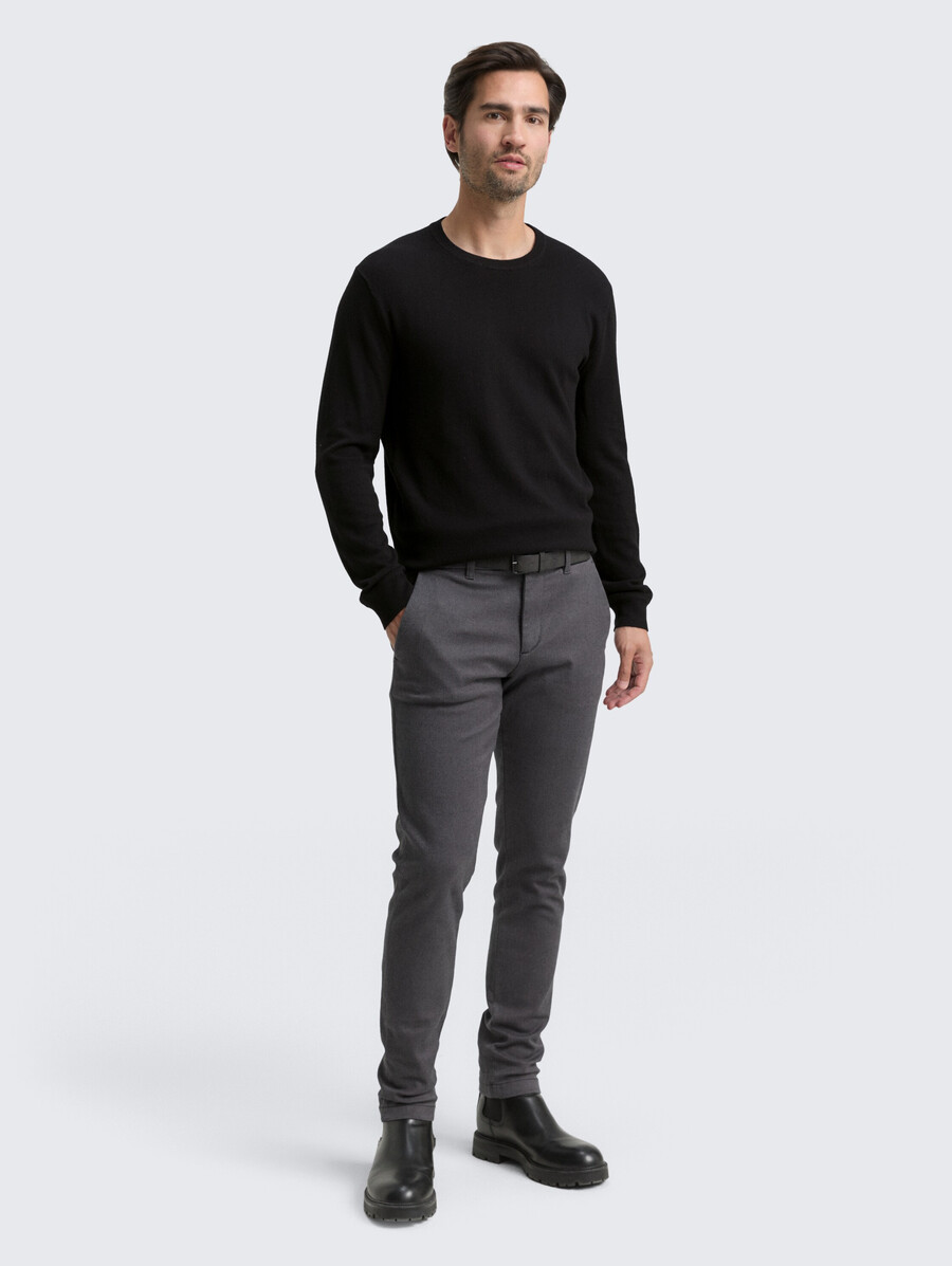 maglione lavorato a maglia con misto cashmere