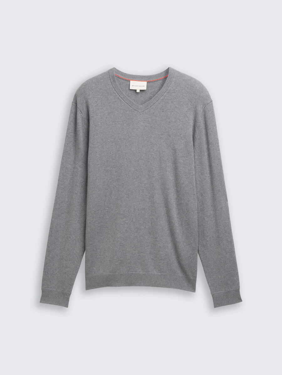 maglione lavorato a maglia con misto cashmere