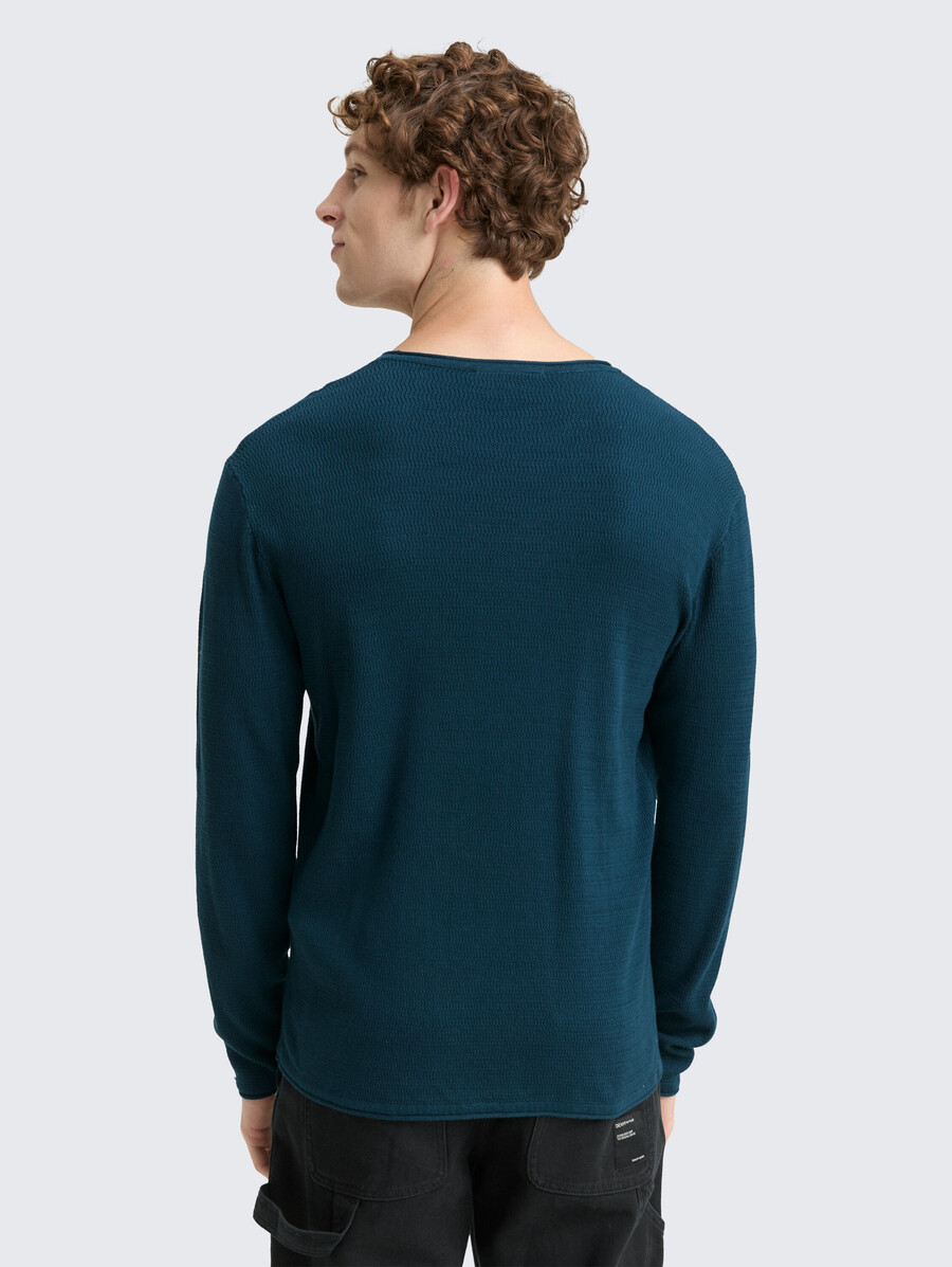 maglione in maglia di cotone