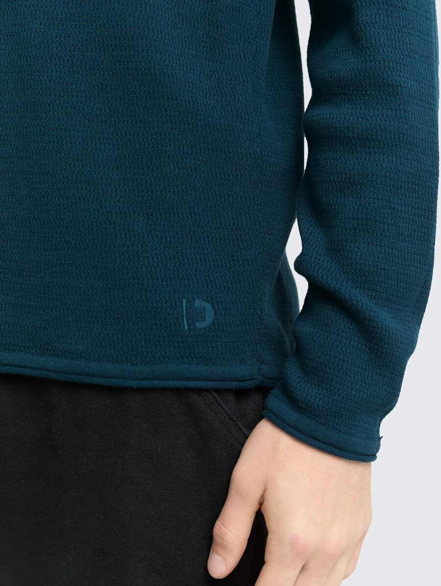 maglione in maglia di cotone