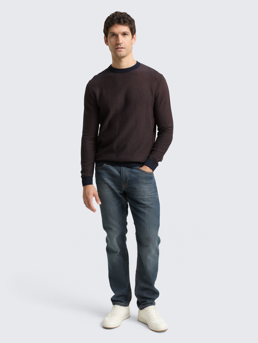maglione in maglia di cotone
