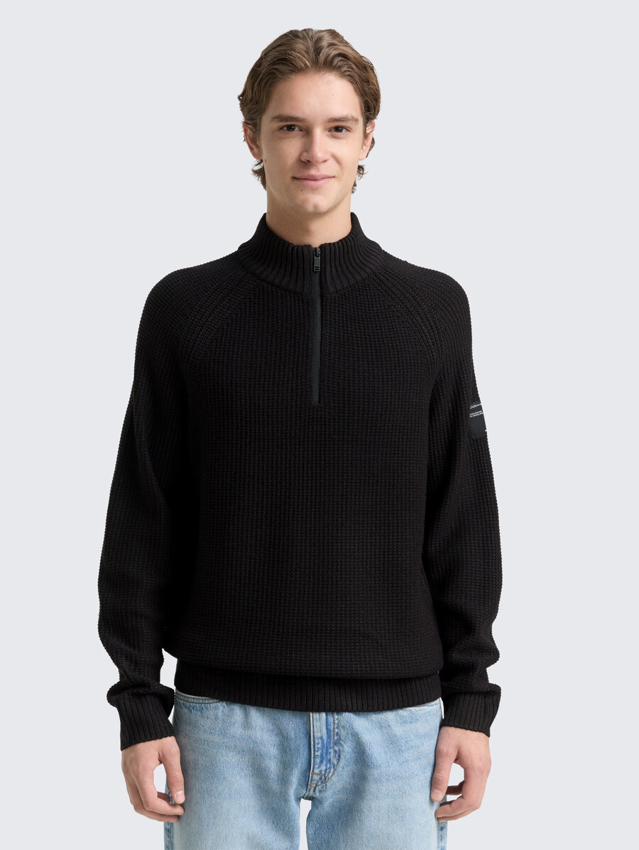 maglione lavorato a maglia troyer