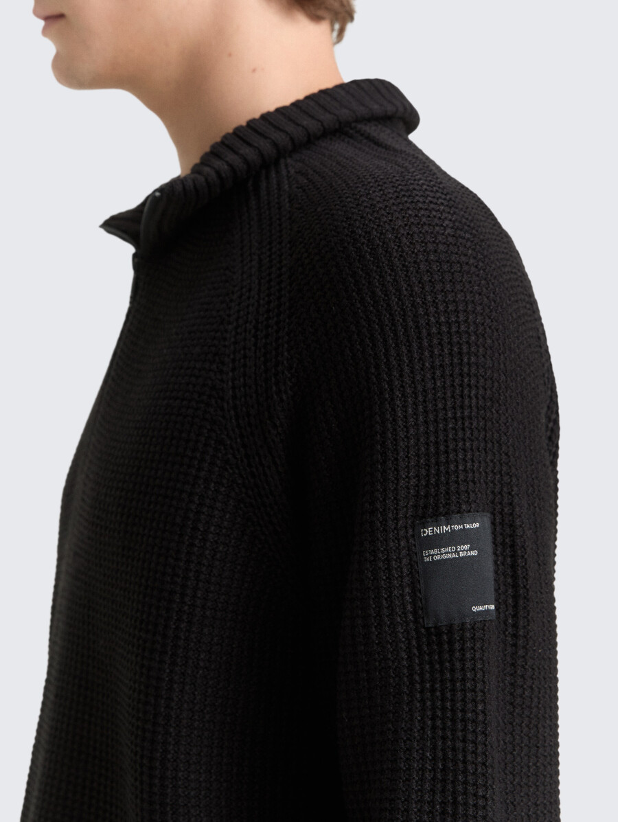 maglione lavorato a maglia troyer