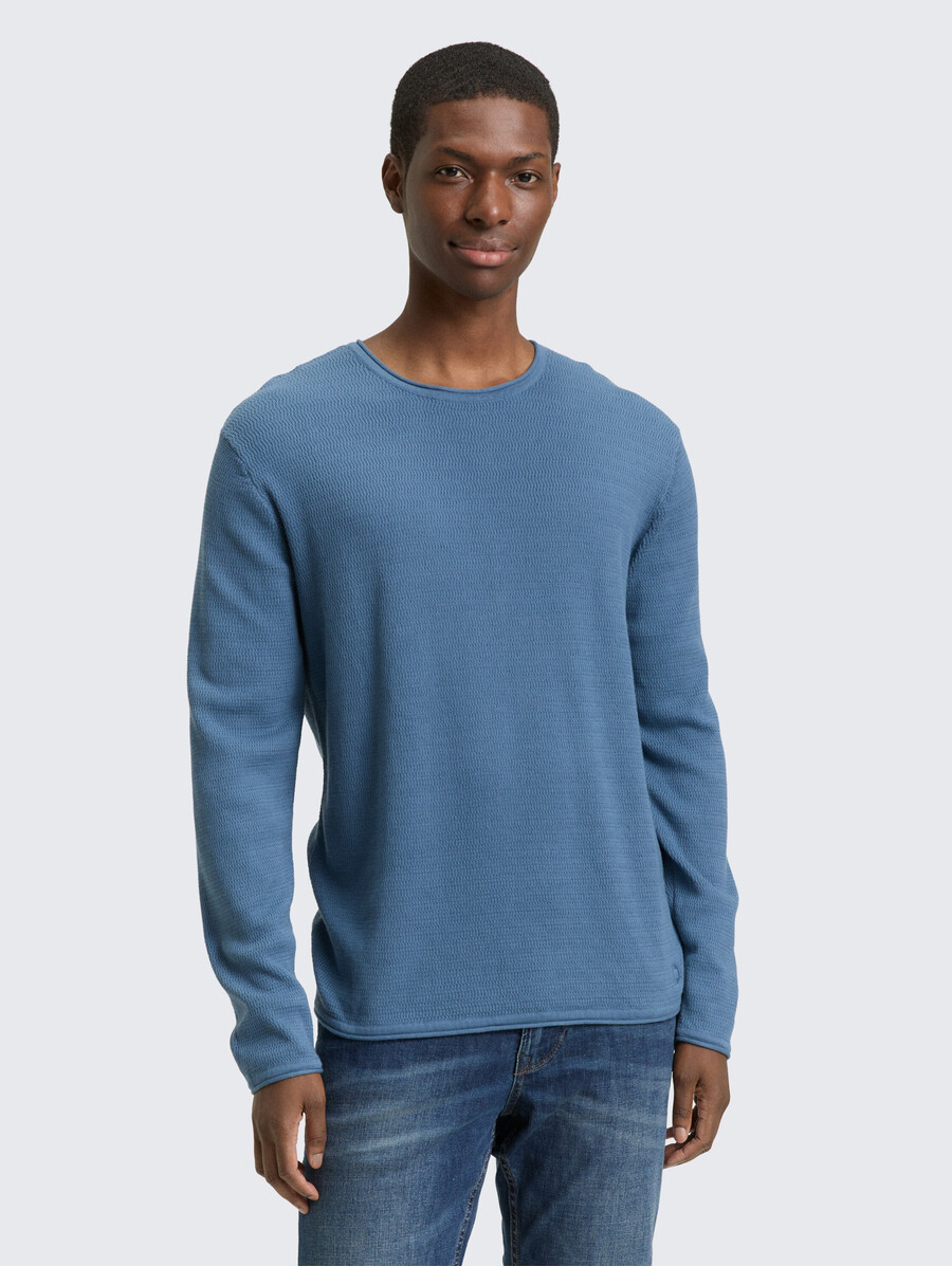 maglione in maglia di cotone