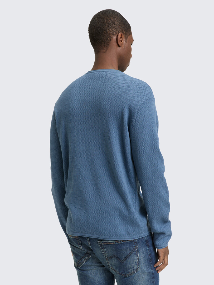 maglione in maglia di cotone