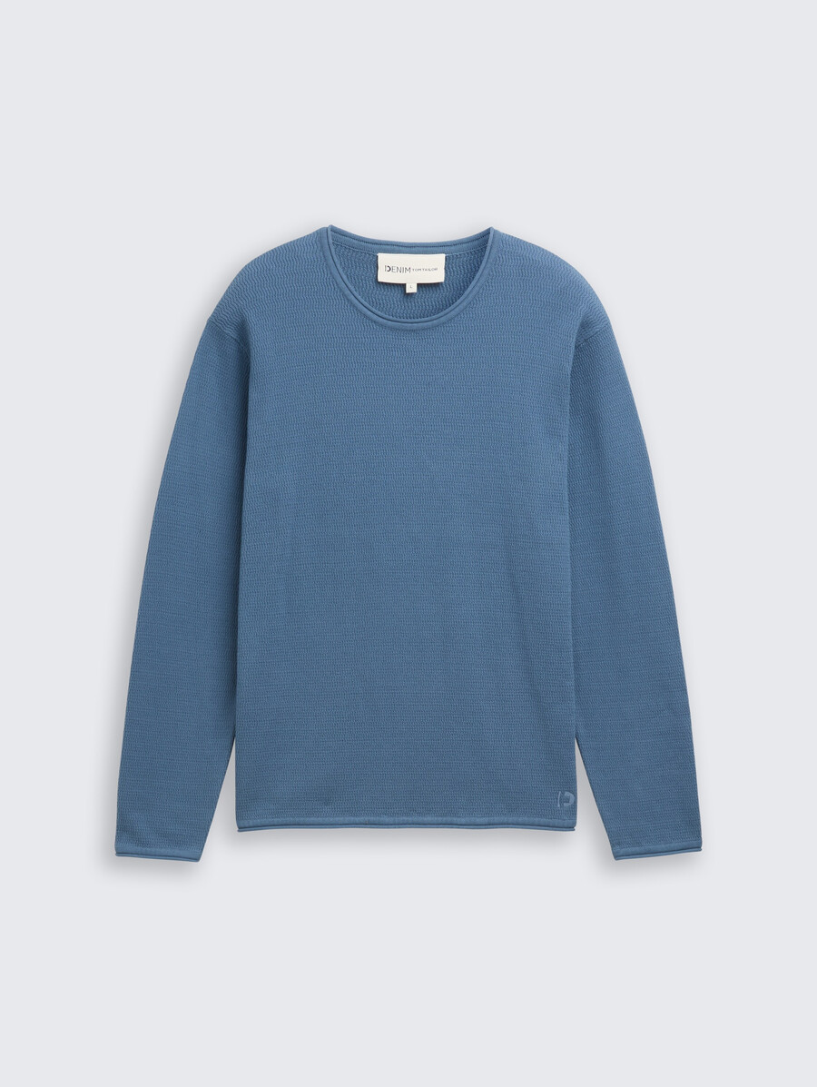 maglione in maglia di cotone