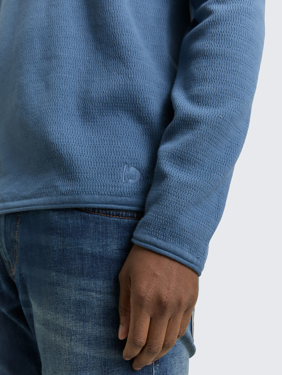 maglione in maglia di cotone