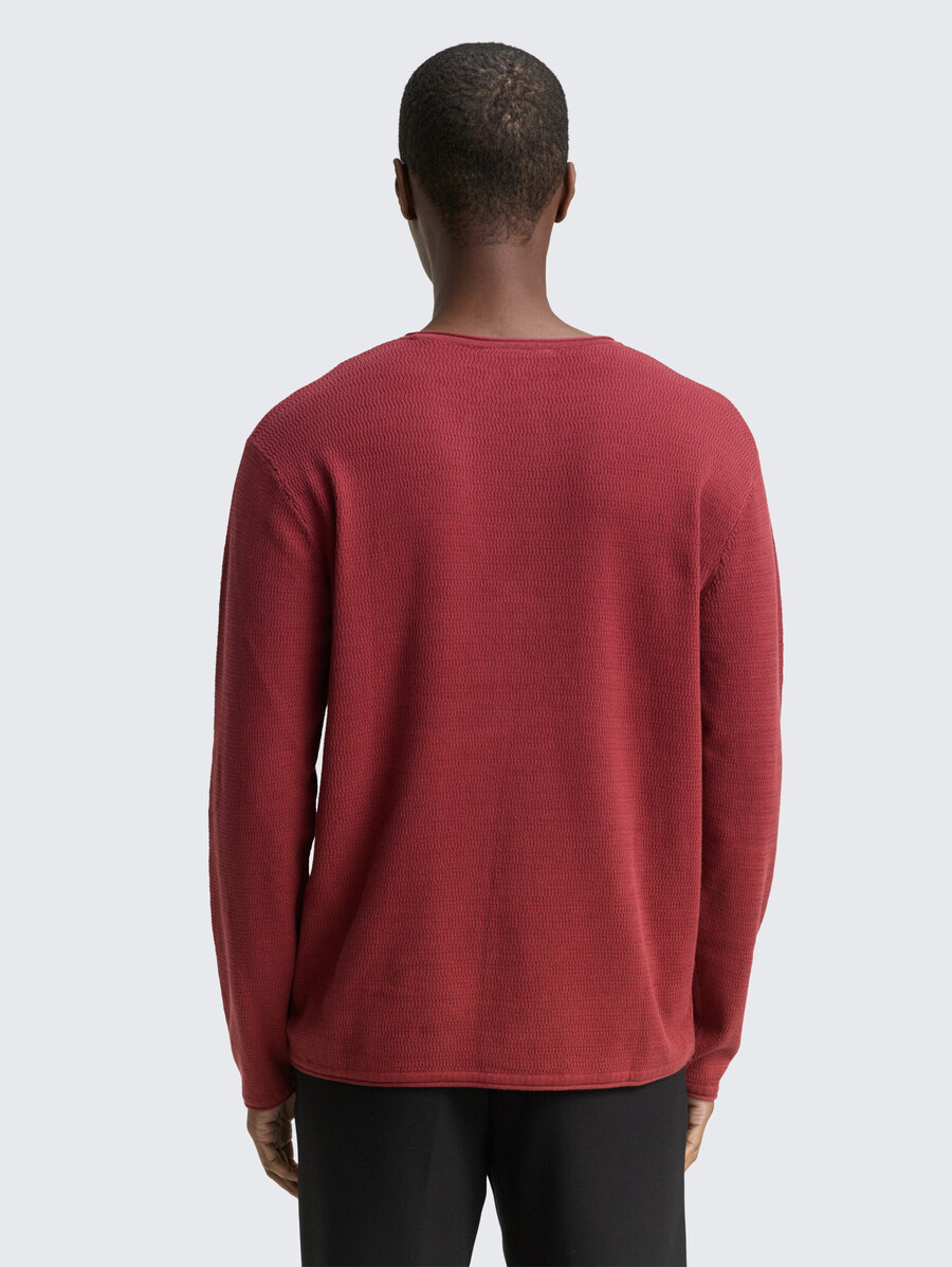 maglione in maglia di cotone