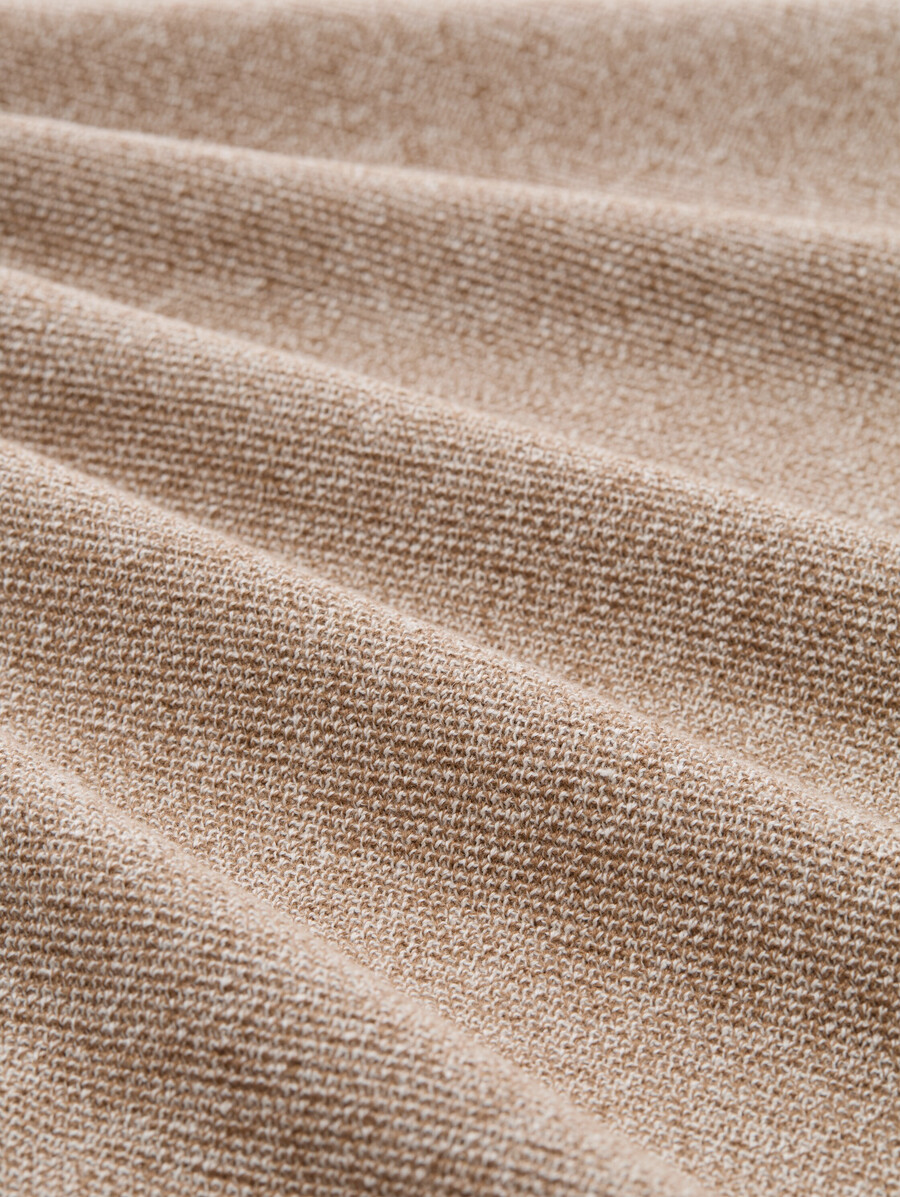 maglione lavorato a maglia in cotone biologico