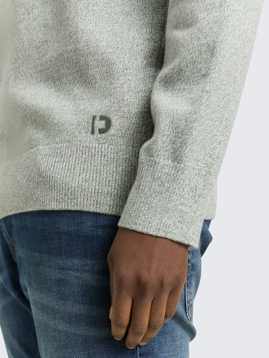 maglione base lavorato a maglia in cotone