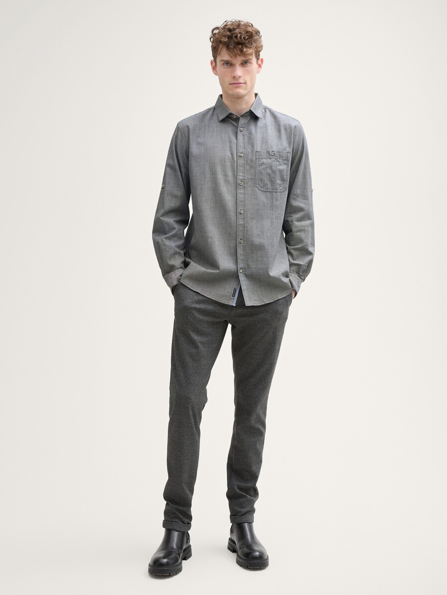 camicia dalla vestibilità regolare con lunghezza delle maniche regolabile
