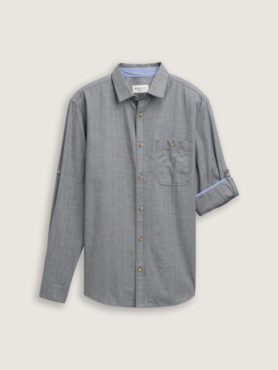 camicia dalla vestibilità regolare con lunghezza delle maniche regolabile
