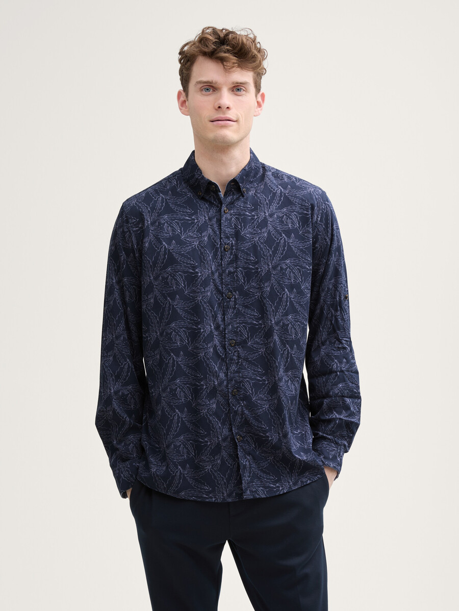 camicia dalla vestibilità regolare con lunghezza delle maniche regolabile