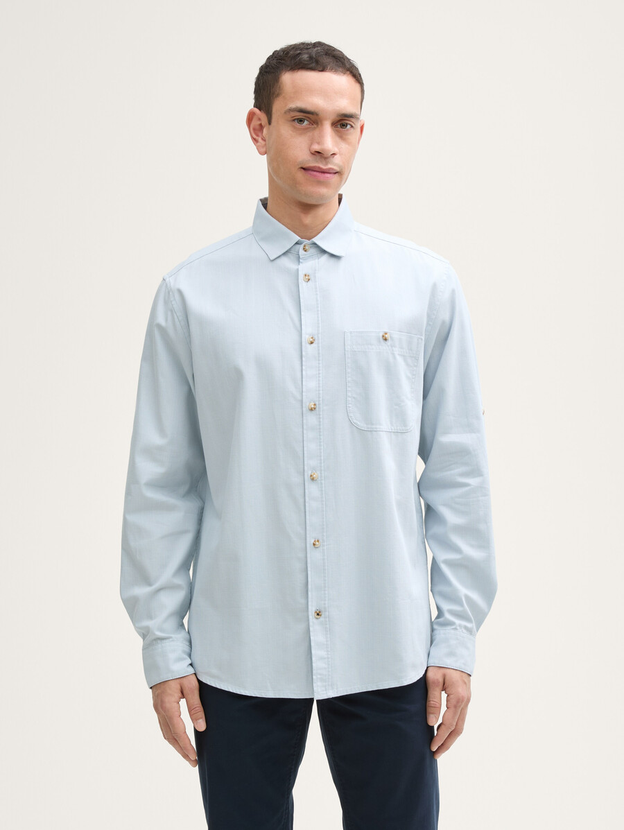camicia dalla vestibilità regolare con lunghezza delle maniche regolabile