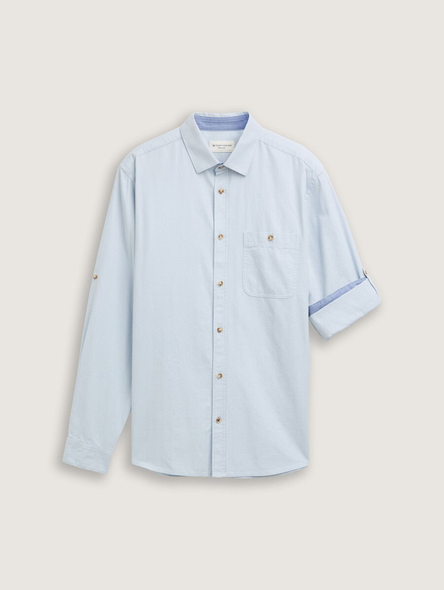 camicia dalla vestibilità regolare con lunghezza delle maniche regolabile