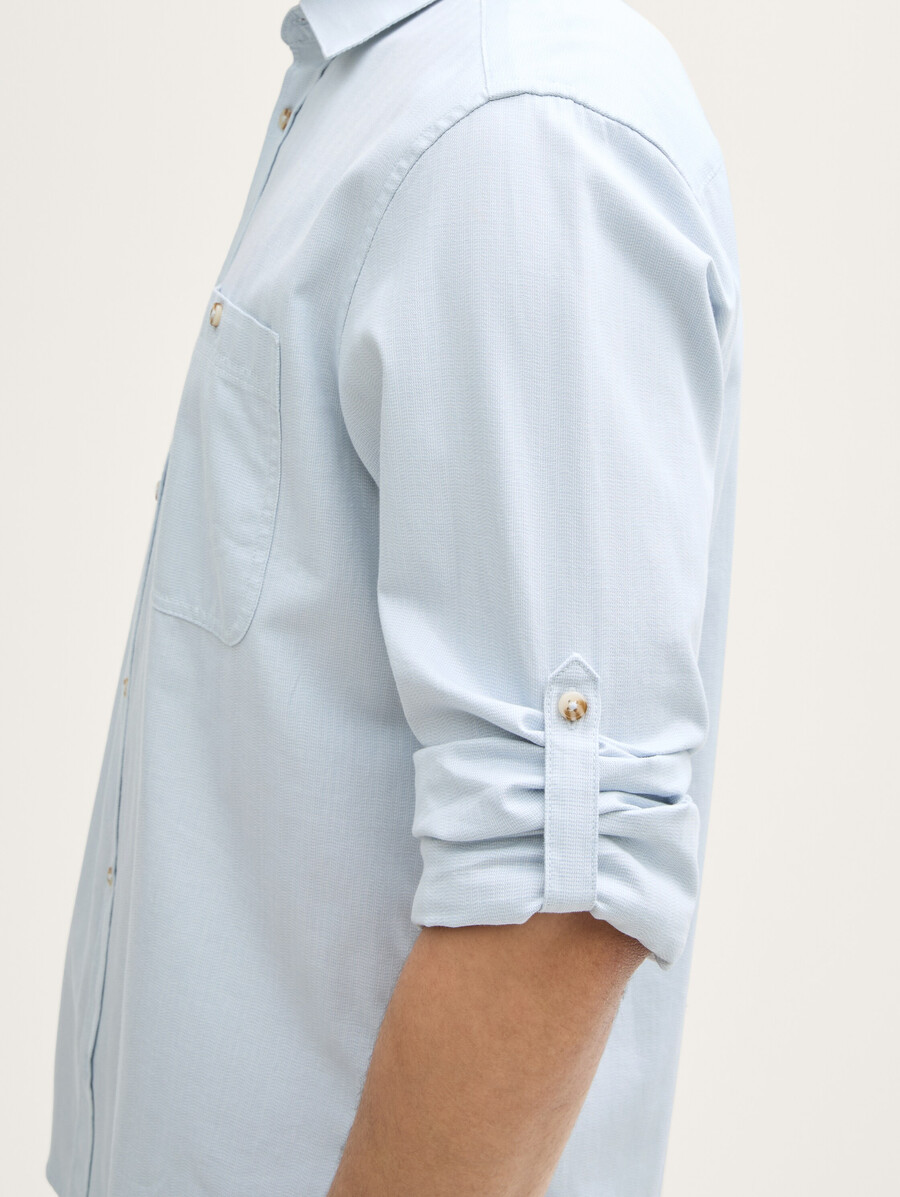 camicia dalla vestibilità regolare con lunghezza delle maniche regolabile
