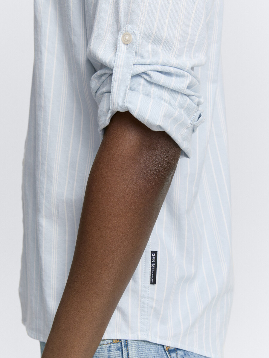 camicia dalla vestibilità rilassata con funzione risvolto