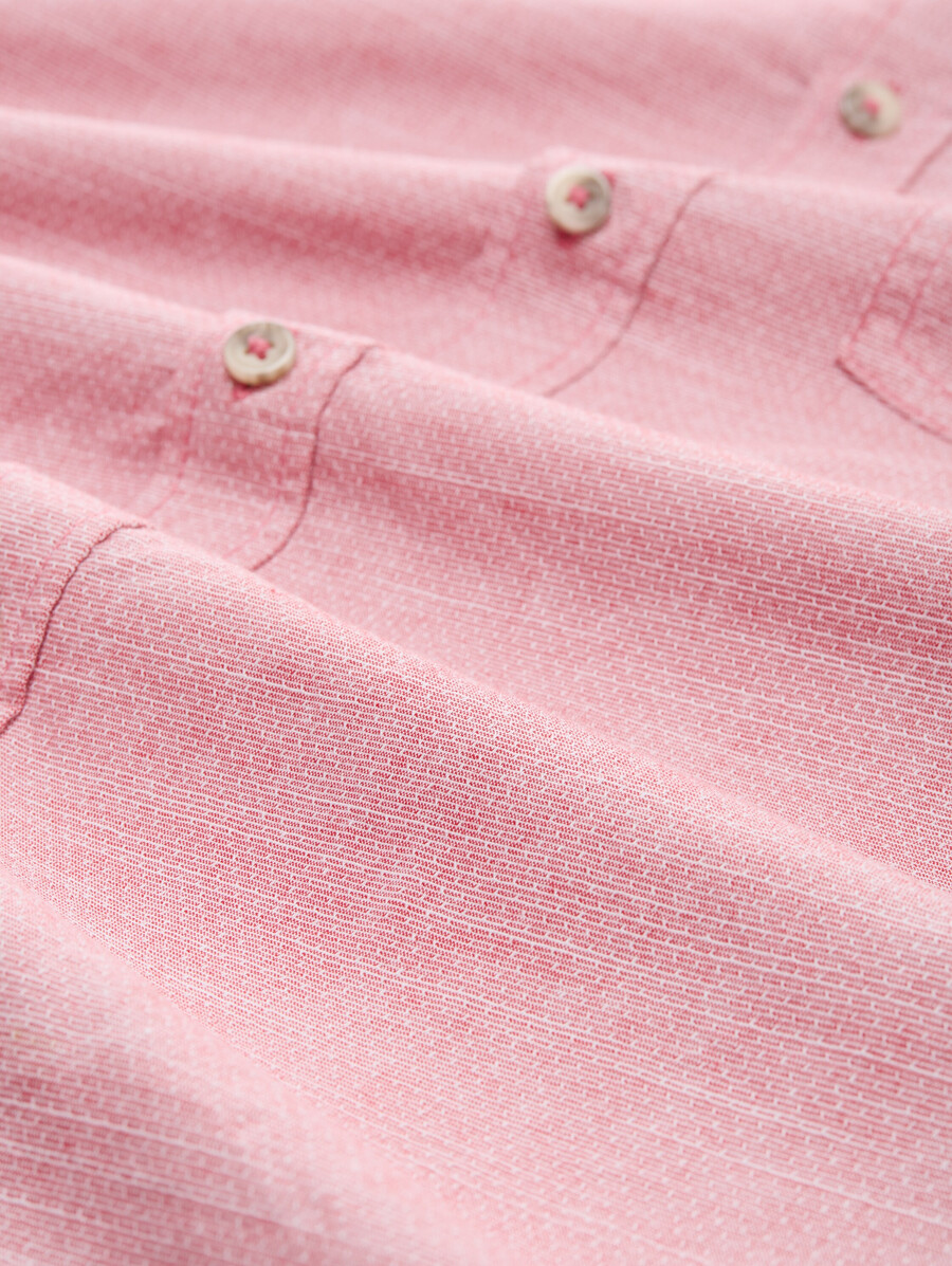 camicia vestibilità regolare con taschino sul petto