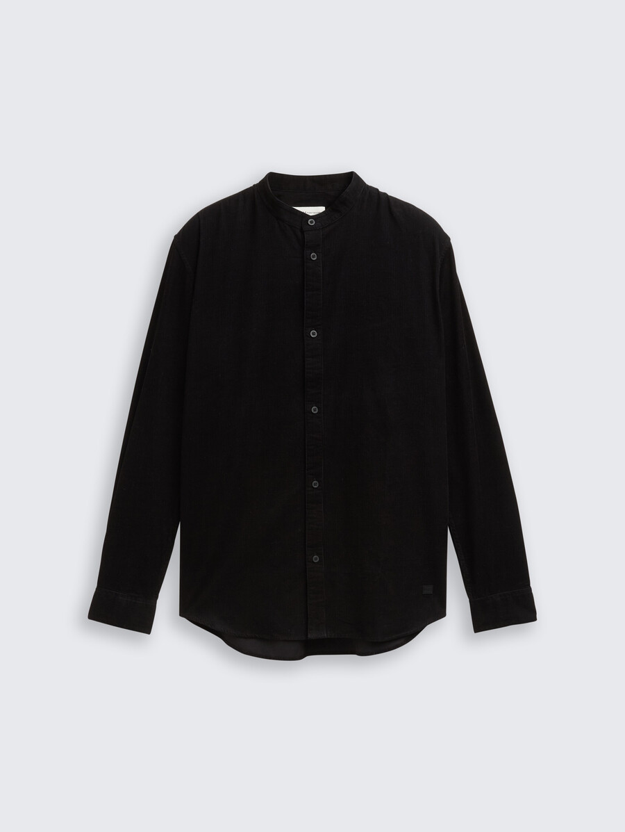 camicia in velluto a coste dalla vestibilità basica