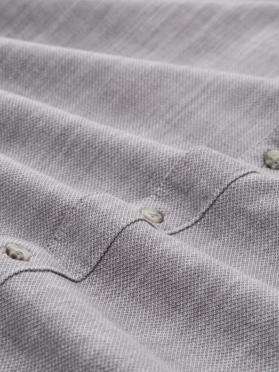 camicia vestibilità regolare con taschino sul petto
