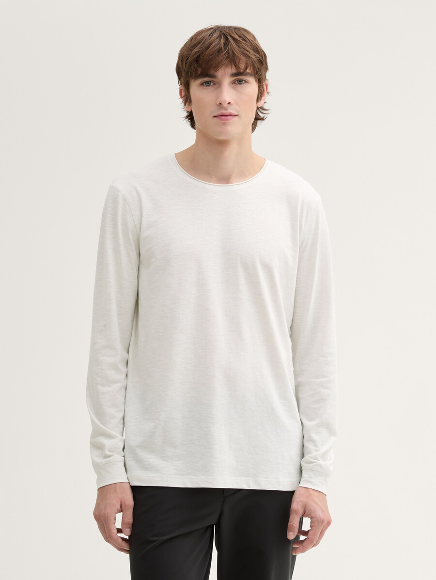 camicia base a maniche lunghe
